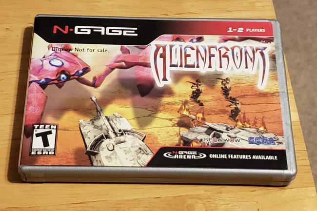 Alien Front (2005) N-Gage game