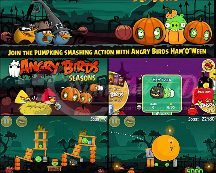 Angry Birds Seasons Ham'o'ween