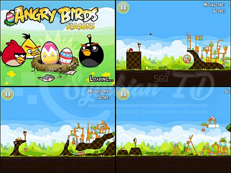 Angry Birds Seasons Easter Eggs