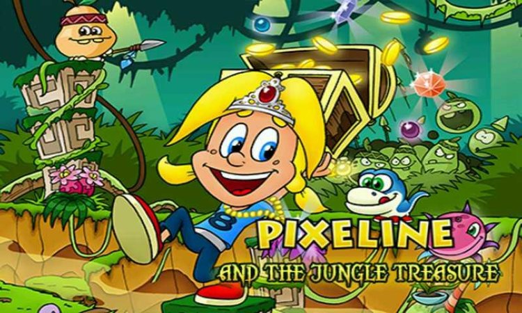 Pixelina and The Jungle Treasure (Symbian Game)