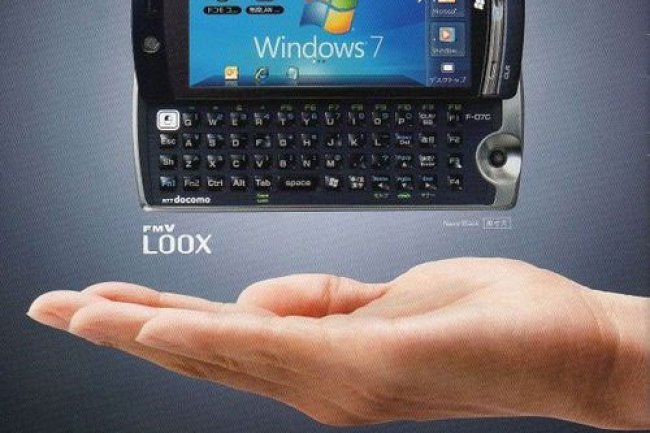 Fujitsu menghadirkan smartphone dengan dual boot: Windows 7 dan Symbian