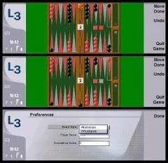 Backgammon untuk Nokia 9500/9300