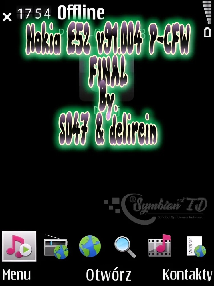 Nokia E52 v91.004 P-CFW FINAL oleh S047 & delirein