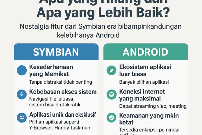 Dari Symbian ke Android, Apa yang Hilang dan Apa yang Lebih Baik?