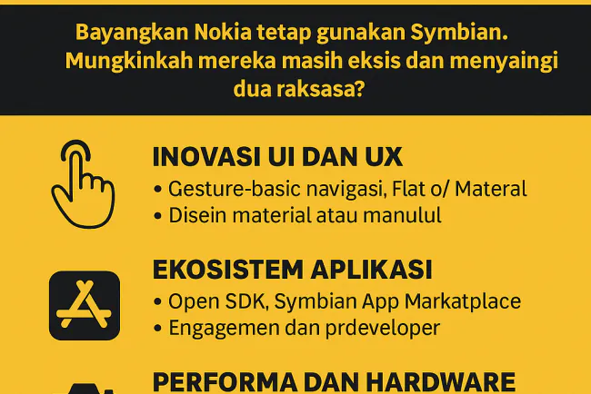 Kalau Nokia Masih Pakai Symbian, Akankah Bisa Saingi iOS & Android?