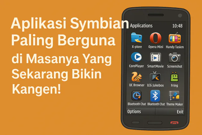 Aplikasi Symbian Paling Berguna di Masanya Yang Sekarang Bikin Kangen!