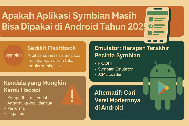 Apakah Aplikasi Symbian Masih Bisa Dipakai di Android Tahun 2025?