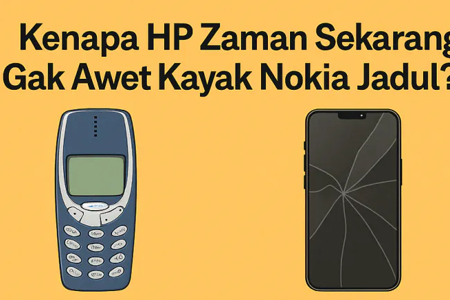 Kenapa HP Zaman Sekarang Gak Awet Kayak Nokia Jadul? Ini Jawabannya, Sob!