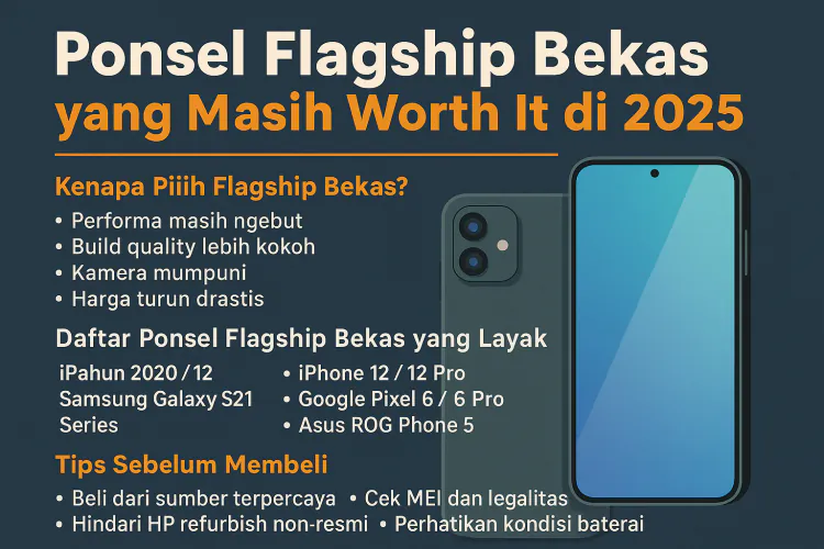 Ponsel Flagship Bekas yang Masih Worth It di 2025