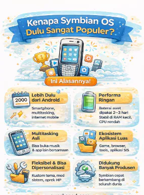 Kenapa Symbian OS Dulu Sangat Populer Ini Alasan yang Bikin HP Jadul Terasa Canggih